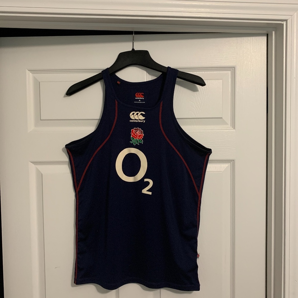 Canterbury England Rugby Training Singlet